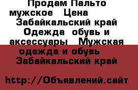 Продам Пальто мужское › Цена ­ 1 500 - Забайкальский край Одежда, обувь и аксессуары » Мужская одежда и обувь   . Забайкальский край